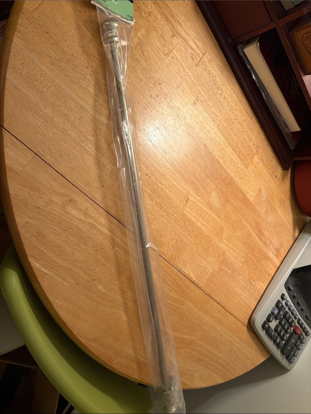 Adjustable Tension Shower Curtain Rod - Brushed Nickel Finish